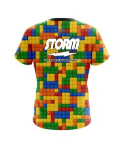 Alternative view of Storm Stacks CoolWick Bowling Jersey