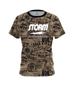 Storm Urban Military Grunge CoolWick Bowling Jersey