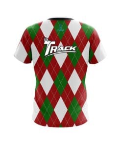Alternative view of Track Argyle Green CoolWick Bowling Jersey