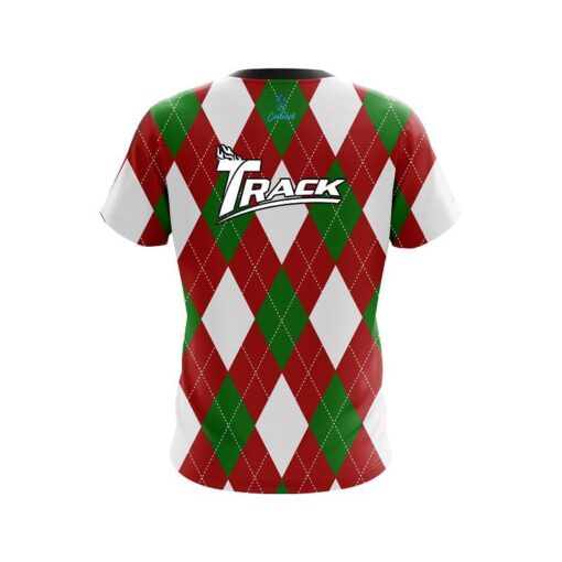 Track Argyle Green CoolWick Bowling Jersey - Image 2