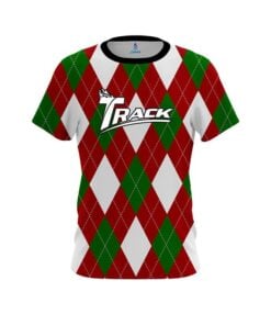 Track Argyle Green CoolWick Bowling Jersey