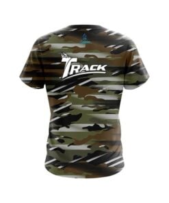 Alternative view of Track Camo Grunge CoolWick Bowling Jersey