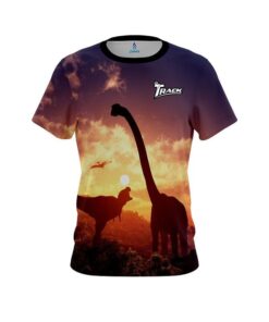Track Dinosaur Forest Escape CoolWick Bowling Jersey