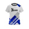 Track Flyer Blue CoolWick Bowling Jersey