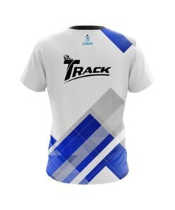 Alternative view of Track Flyer Blue CoolWick Bowling Jersey