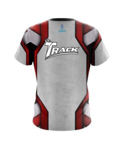Alternative view of Track Iron Red CoolWick Bowling Jersey