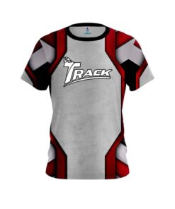 Track Iron Red CoolWick Bowling Jersey