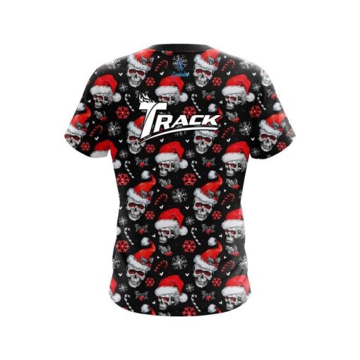 Track Jolly Sugar Skull CoolWick Bowling Jersey - Image 2