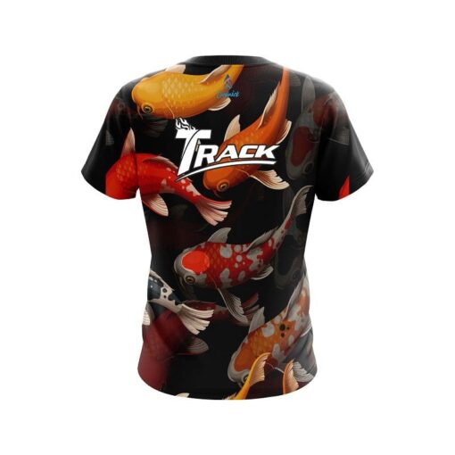 Track Koi Pond CoolWick Bowling Jersey - Image 2