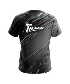 Alternative view of Track Melting Silver CoolWick Bowling Jersey