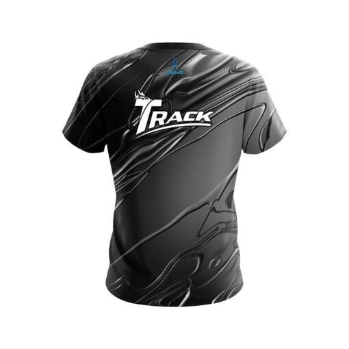 Track Melting Silver CoolWick Bowling Jersey - Image 2