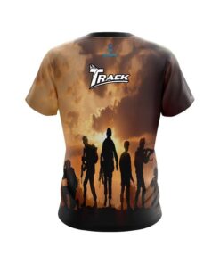 Alternative view of Track Mission Complete CoolWick Bowling Jersey