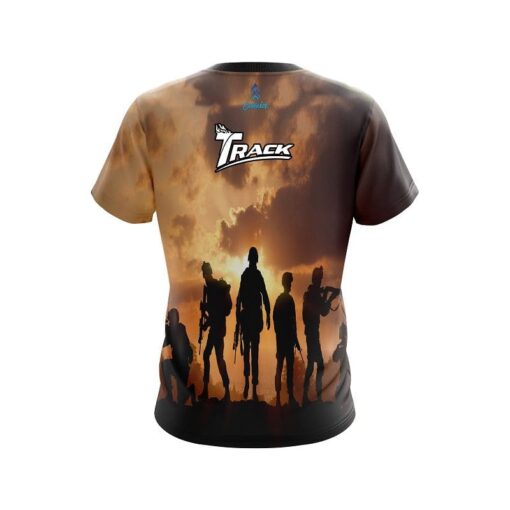 Track Mission Complete CoolWick Bowling Jersey - Image 2