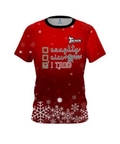 Track Naughty Or Nice CoolWick Bowling Jersey
