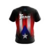 Track Puerto Rico Flag CoolWick Bowling Jersey - Image 2