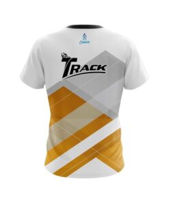 Alternative view of Track Racing Orange CoolWick Bowling Jersey