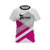 Track Racing Pink CoolWick Bowling Jersey