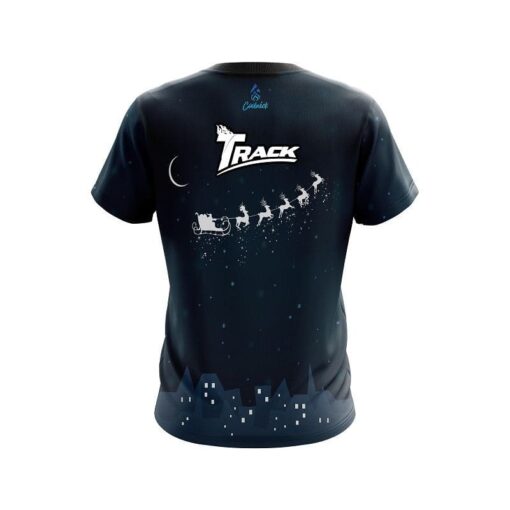 Track Santa Express CoolWick Bowling Jersey - Image 2