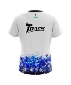 Alternative view of Track Snowflake Season CoolWick Bowling Jersey