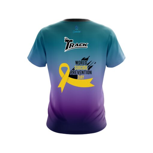 Track Suicide Prevention CoolWick Bowling Jersey - Image 2