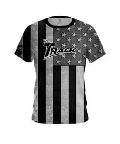 Track USA Steel Flag CoolWick Bowling Jersey