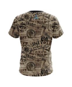 Alternative view of Plain Urban Military Grunge Workshop CoolWick Bowling Jersey