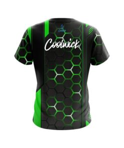 Alternative view of CoolWick Green Steel Comb CoolWick Bowling Jersey