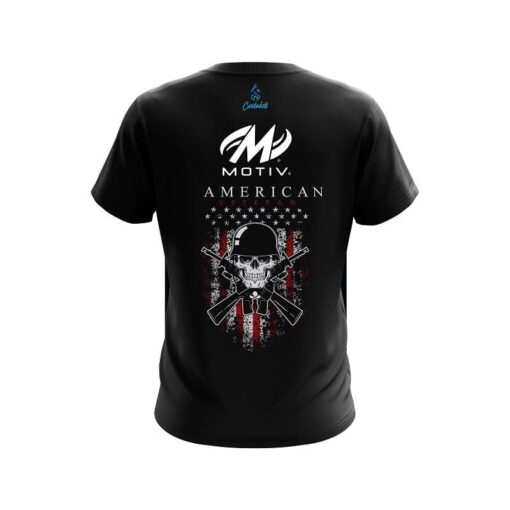 Motiv American Veteran CoolWick Bowling Jerse - Image 2