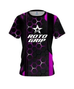 Roto Grip Pink Steel Comb CoolWick Bowling Jersey
