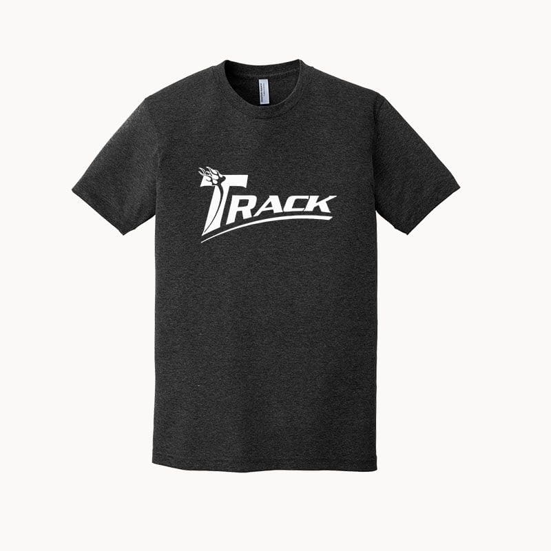 Track Men's Mutant Black Heather Tri-Blend Bowling T-Shirt