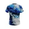 12Bagger Blue Marble Onyx CoolWick Bowling Jersey - Image 2