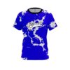 12Bagger Blue Shock CoolWick Bowling Jersey