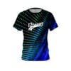 12Bagger Electronic Wave Aqua CoolWick Bowling Jersey