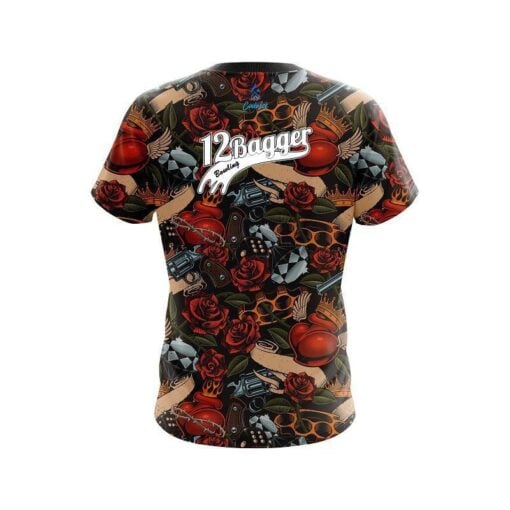 12Bagger Love Kills CoolWick Bowling Jersey - Image 2