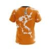 12Bagger Orange Shock CoolWick Bowling Jersey - Image 2