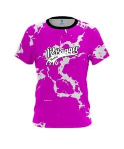 12Bagger Pink Shock CoolWick Bowling Jersey
