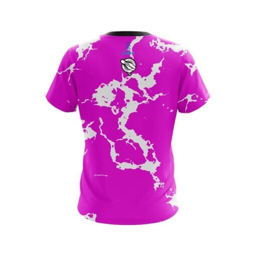 12Bagger Pink Shock CoolWick Bowling Jersey - Image 2