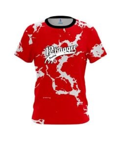 12Bagger Red Shock CoolWick Bowling Jersey