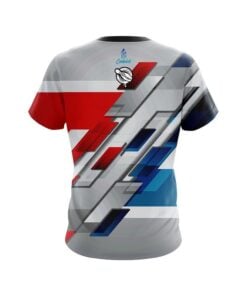 Alternative view of 12Bagger Silver Swift CoolWick Bowling Jersey