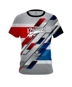 12Bagger Silver Swift CoolWick Bowling Jersey