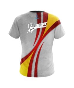 Alternative view of 12Bagger Spike Red CoolWick Bowling Jersey