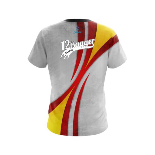 12Bagger Spike Red CoolWick Bowling Jersey - Image 2