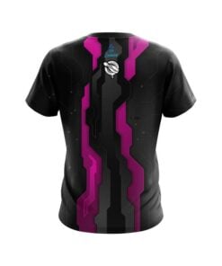 Alternative view of 12Bagger Sport Technology Pink CoolWick Bowling Jersey