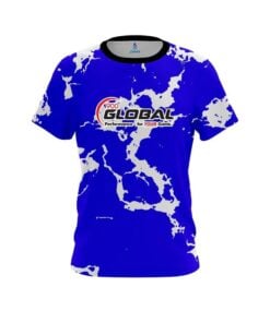 900 Global Blue Shock CoolWick Bowling Jersey