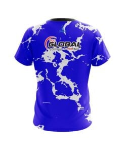Alternative view of 900 Global Blue Shock CoolWick Bowling Jersey