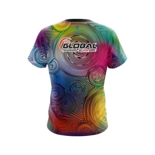 900 Global Blurry Vortex CoolWick Bowling Jersey - Image 2