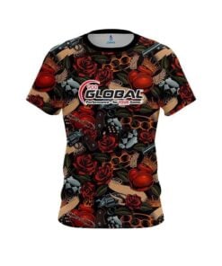 900 Global Love Kills  CoolWick Bowling Jersey