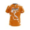 900 Global Orange Shock CoolWick Bowling Jersey - Image 2