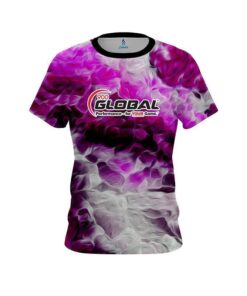 900 Global Pink Marble Onyx CoolWick Bowling Jersey