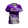 900 Global Purple Marble Onyx CoolWick Bowling Jersey